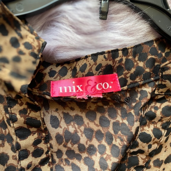 Cheetah top sz 1x - Picture 5 of 5